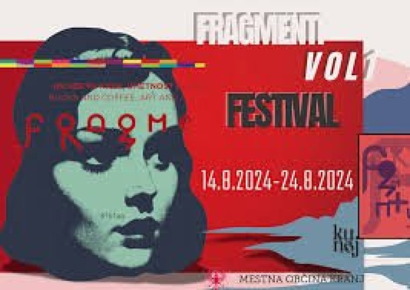 Festival Fragmneti, 15 dnevni delno uličen festival v Kranju, praznujemo ustavrjalnost in kulturo